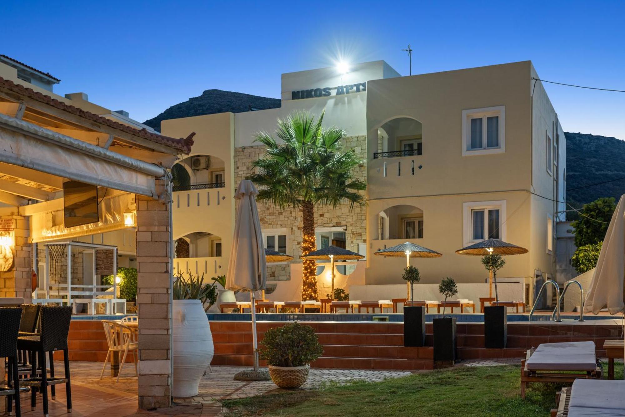 Nikos Apartments Сталіда Екстер'єр фото